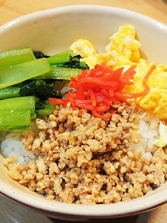 三色丼-レシピのメイン写真