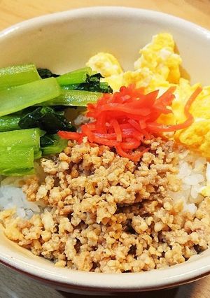 三色丼-レシピのメイン写真