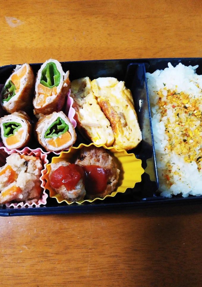 ししとうと人参の豚肉巻き-レシピのメイン写真