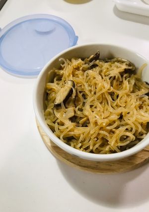 ヘルシーしらたき炒め-レシピのメイン写真