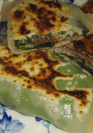 さんま♪大葉梅肉餃子♪-レシピのメイン写真