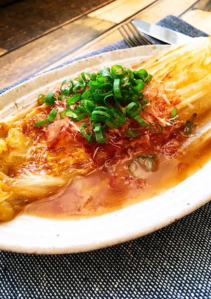 絶品♡白菜ステーキのバタポンソース-レシピのメイン写真