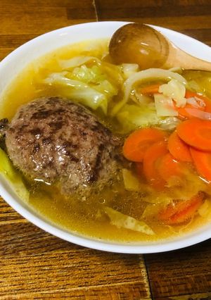 煮込みハンバーグの概念-レシピのメイン写真