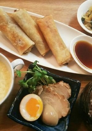 夕飯！白菜春巻き-レシピのメイン写真