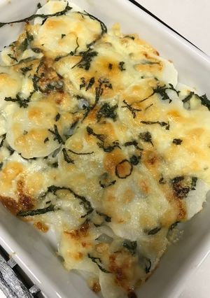 長芋紫蘇マヨチーズ焼き-レシピのメイン写真