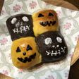 ハロウィンちぎりパン