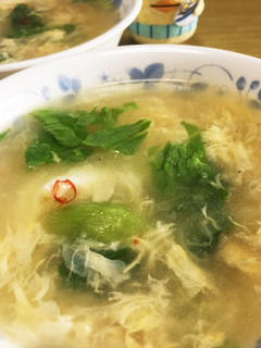 味覇でらくらく レタスのたまごスープ-レシピのメイン写真