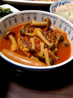 簡単煮込みハンバーグ-レシピのメイン写真