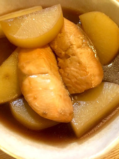 鮭大根(しっかりめ醤油味)-レシピのメイン写真