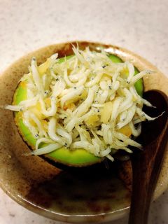 しらすサラダ♪バージョン②アボカド-レシピのメイン写真