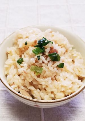 ☆おかきで♪簡単炊き込み御飯・ツナ入り☆-レシピのメイン写真
