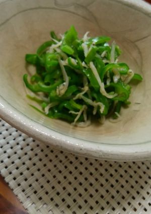 万願寺唐辛子とおじゃこのあっさり煮-レシピのメイン写真