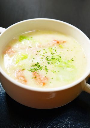 カニカマレタスおから豆乳クリームシチュー-レシピのメイン写真