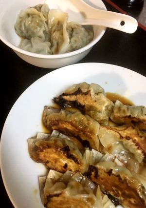 豆苗餃子モンスター 焼き&茹で-レシピのメイン写真