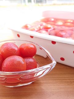 やみつきミニトマトのおひたし-レシピのメイン写真