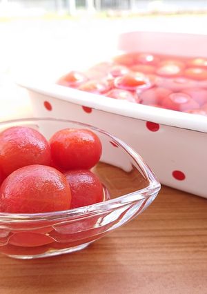やみつきミニトマトのおひたし-レシピのメイン写真
