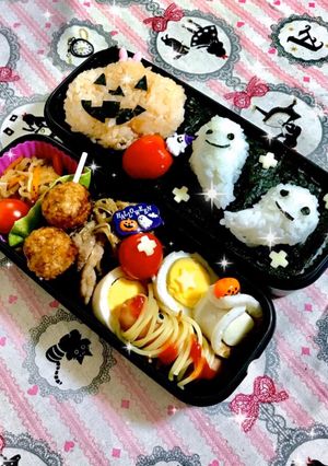 ハロウィン弁当-レシピのメイン写真
