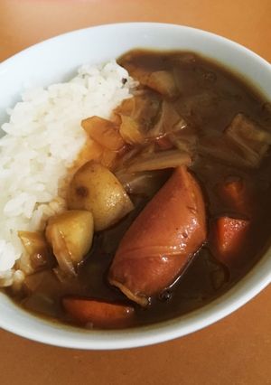 電子レンジのみ!余ったスープで簡単カレー-レシピのメイン写真