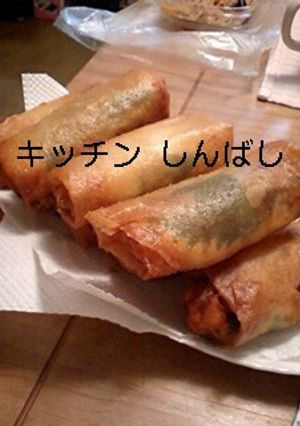 ヘルシー☆ささみの春巻き-レシピのメイン写真