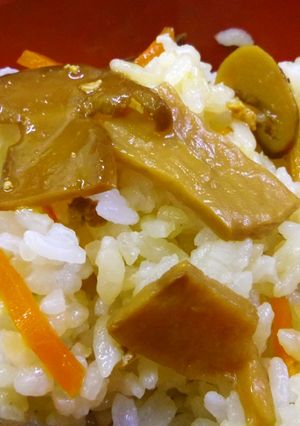 【病院】まつたけごはん【給食】-レシピのメイン写真