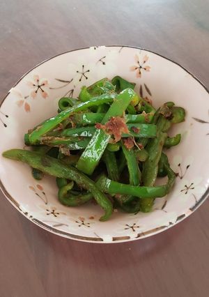 簡単♪おつまみピーマン(砂糖不使用)-レシピのメイン写真
