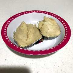 รูปของ 離乳食にも☆小麦粉でもっちり蒸しパン