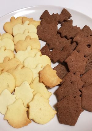 簡単★型抜きクッキー♡ハロウィン-レシピのメイン写真