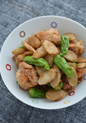 鶏とごぼうの甘辛あげ-レシピのメイン写真