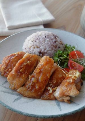 【定番】旨い♪ガーリック照り焼きチキン-レシピのメイン写真