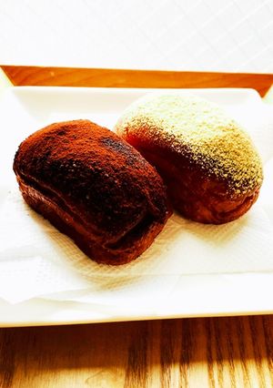 低糖質☆揚げパン♪(ココア、きな粉)-レシピのメイン写真