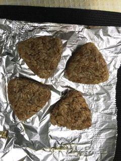 焼きおにぎり(カツオ、揚げ玉)-レシピのメイン写真