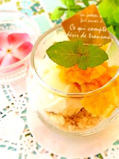 焼き芋にバニラアイス&メープルシロップ♬-レシピのメイン写真