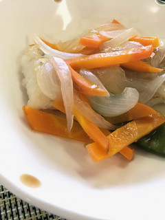 【幼児食】揚げ魚の野菜あんかけ-レシピのメイン写真
