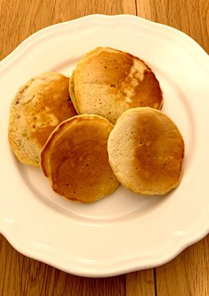 離乳食に☆砂糖無しバナナパンケーキ-レシピのメイン写真