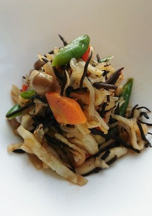 切り干し大根とひじきのケチャップ煮-レシピのメイン写真
