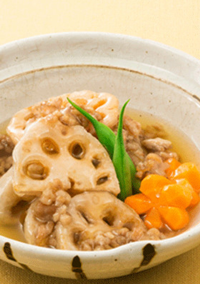 かけるだけ！れんこんのそぼろだしあんかけ-レシピのメイン写真