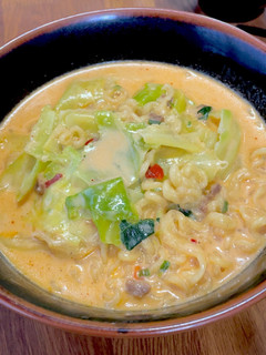 牛乳辛ラーメン-レシピのメイン写真