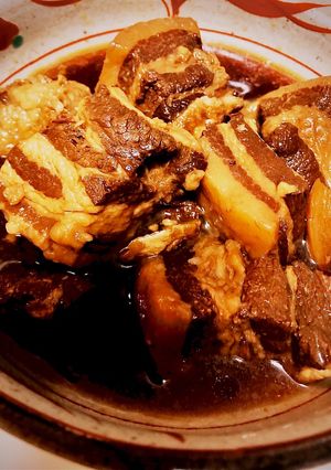 【圧力鍋】脂身まで美味しい　豚の角煮-レシピのメイン写真