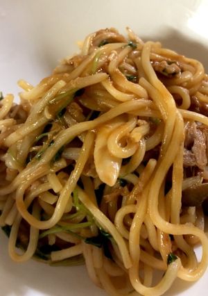 焼きそば麺でアラビアータ風-レシピのメイン写真