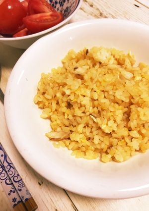 簡単!アジの干物チャーハン-レシピのメイン写真