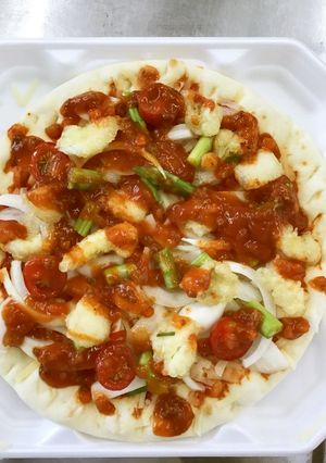 地元食材でオリジナルピザを作ろう！-レシピのメイン写真