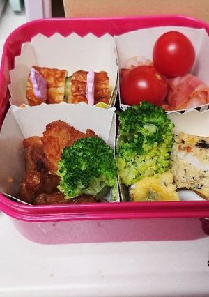 (覚書)4歳児(年少)秋の遠足弁当-レシピのメイン写真