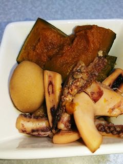 イカと里芋、かぼちゃの煮物-レシピのメイン写真