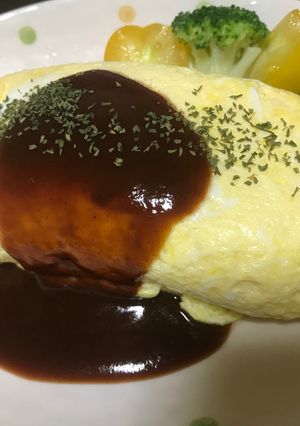 オムライスを作りました-レシピのメイン写真