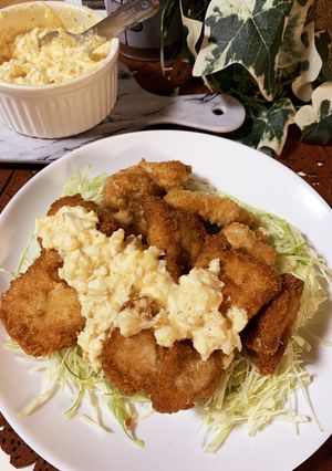 鶏むねパン粉焼き☆タルタルソース-レシピのメイン写真