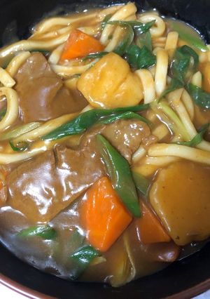 カレーうどん-レシピのメイン写真
