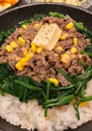 たぶん ペッパーランチ風?牛肉飯-レシピのメイン写真