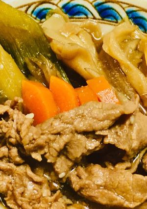 煮るだけ簡単！すき煮-レシピのメイン写真