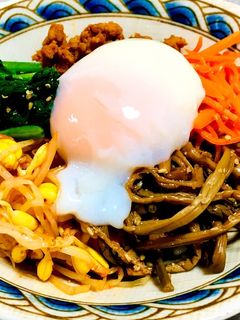 野菜たっぷり彩りビビンバ-レシピのメイン写真