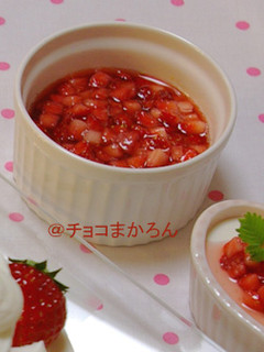 簡単すぎ!つぶつぶいちごのソース-レシピのメイン写真
